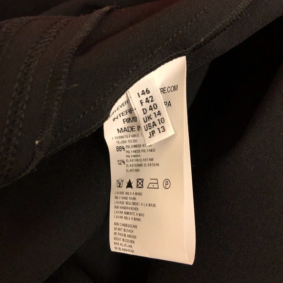 HIGH by Clare Campbell  black dress - Picture 4 of 4